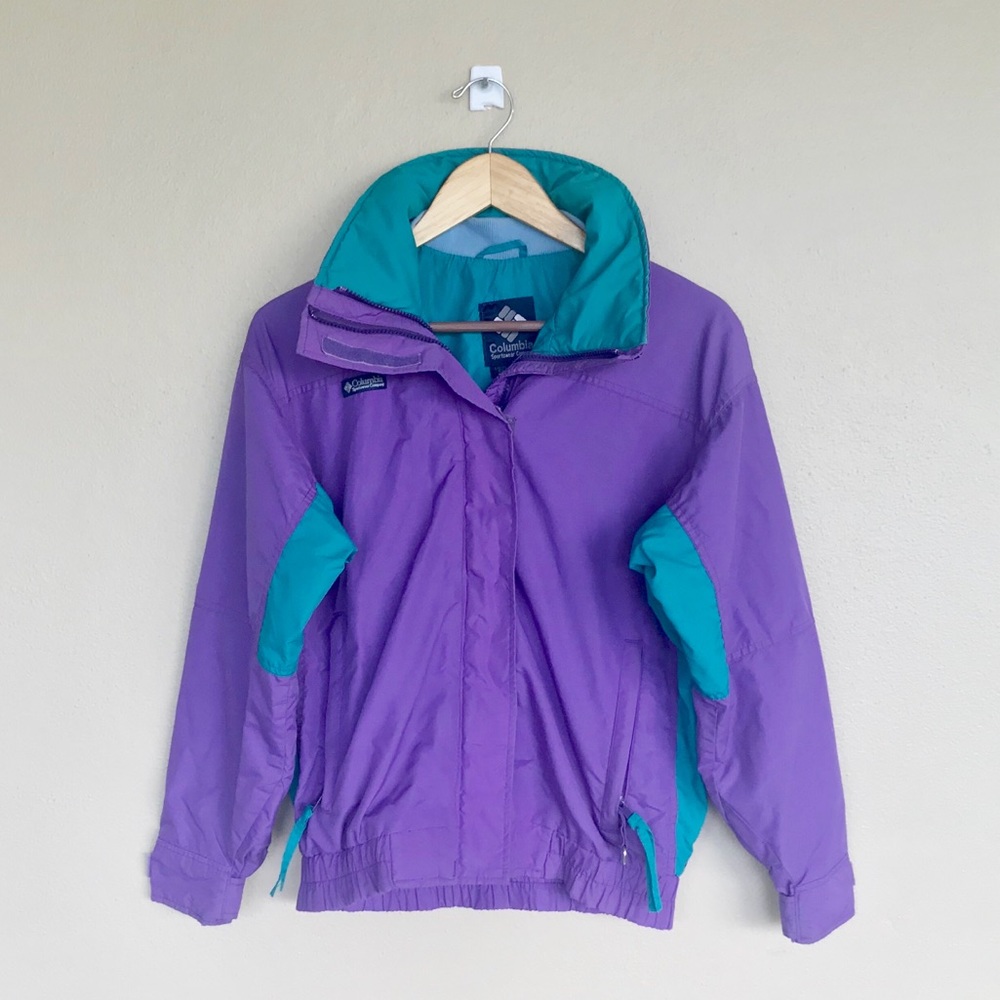 Vintage windbreaker ski jacket coat